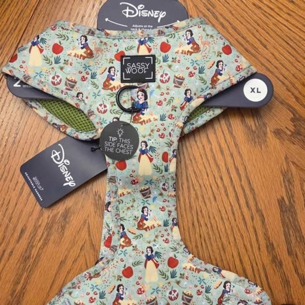 Sassy Woof Dog Adjustable Harness - Disney Princess Snow White, size XL